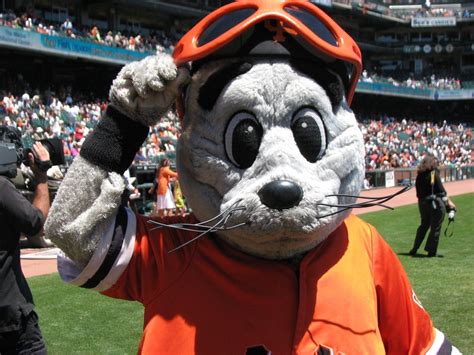 A Closer Look at the Giants Mascot's Interaction with Fans in the SF Bay Area